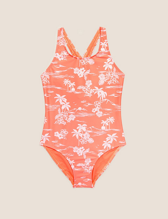 Tropical Swimsuit (6-16 Yrs) Image 1 of 2