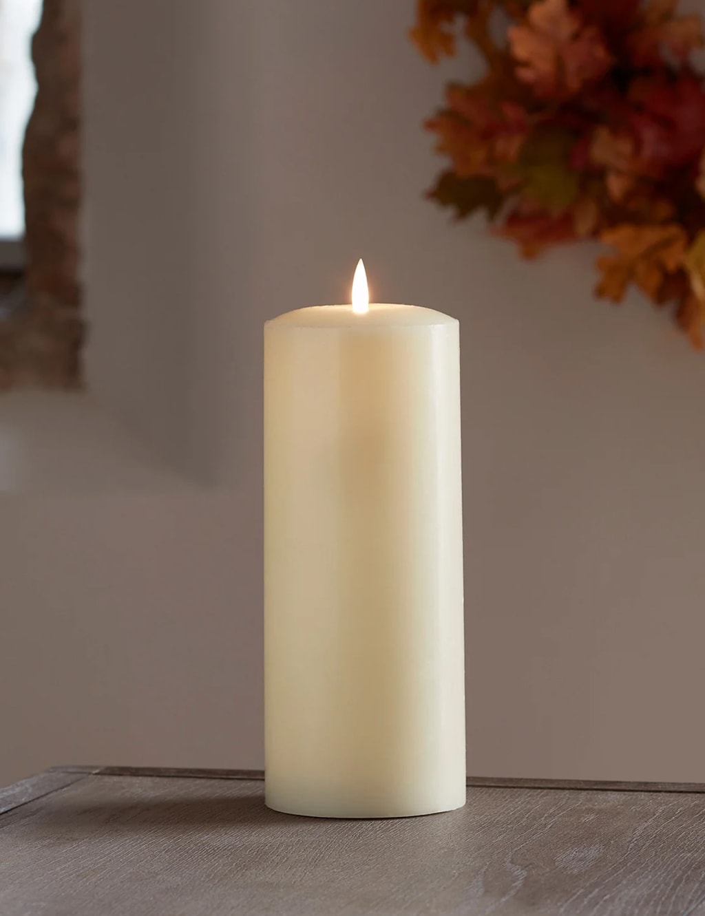 TruGlow® Chapel Pillar LED Candle Lights4fun M&S