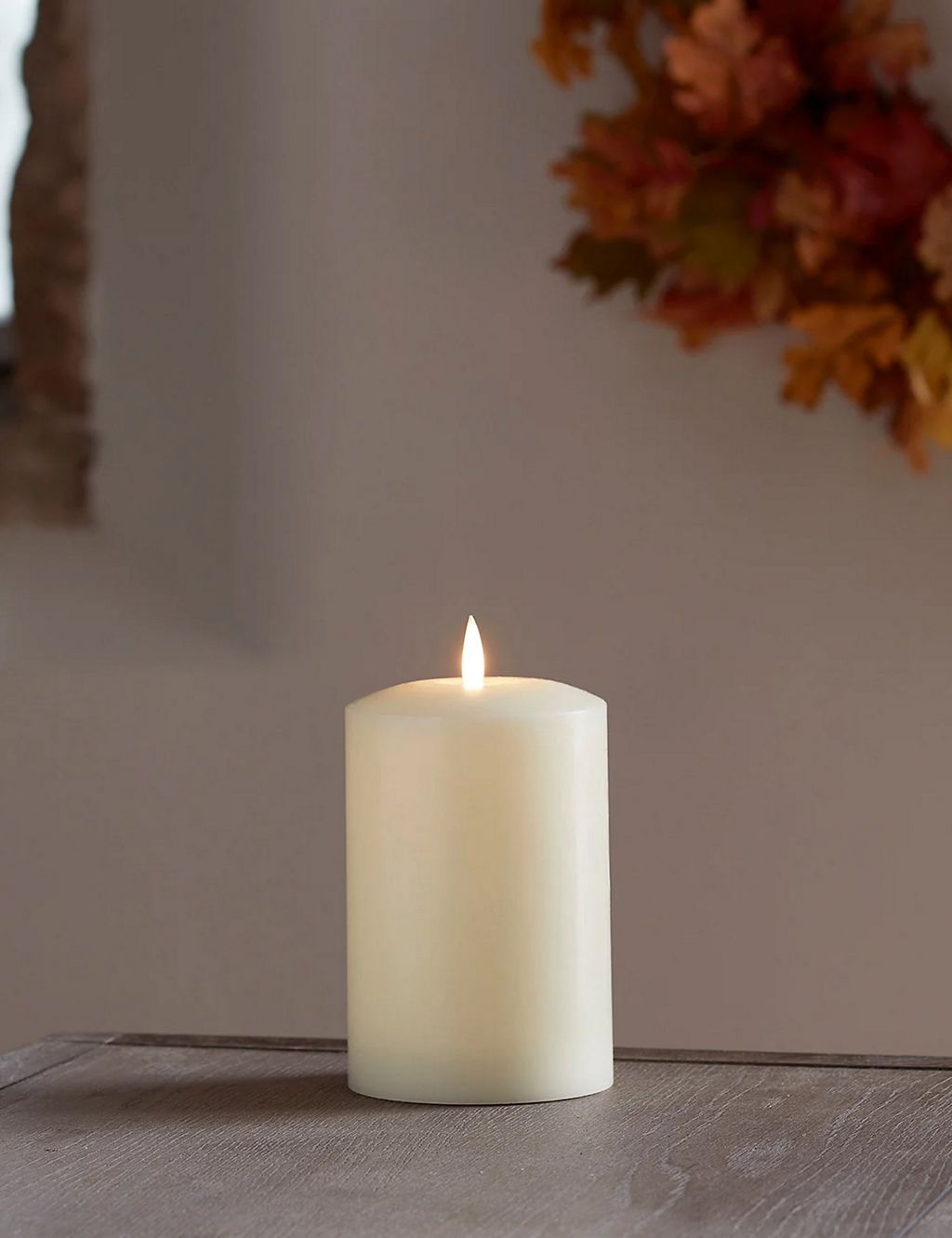 TruGlow® Small Chapel Pillar LED Candle 2 of 4