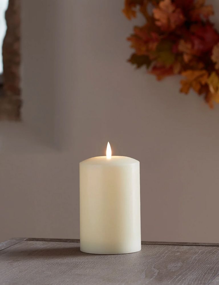 TruGlow® Small Chapel Pillar LED Candle 3 of 4