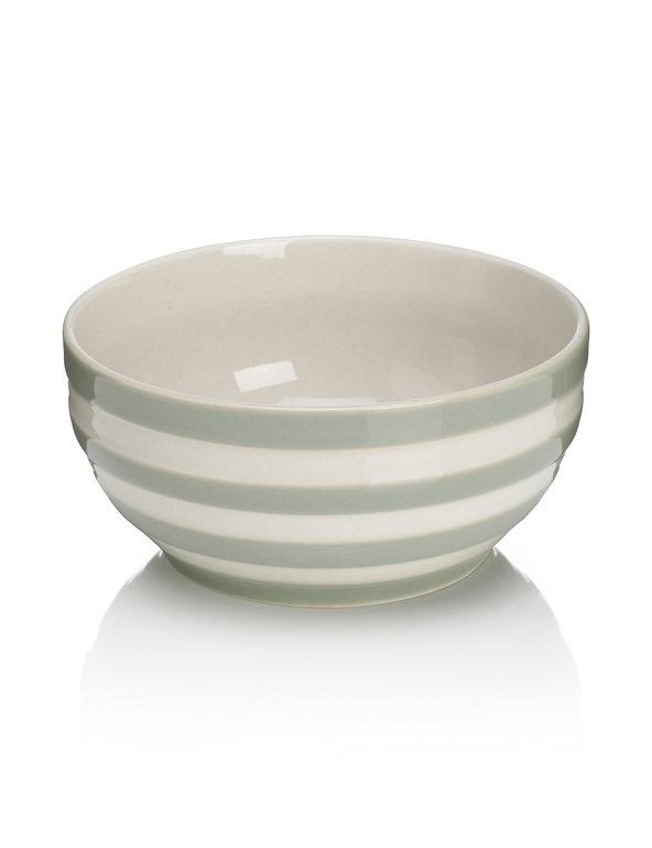 Truro Striped Cereal Bowl Image 1 of 2