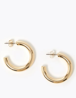 Tubby Hoop Earrings Image 1 of 1