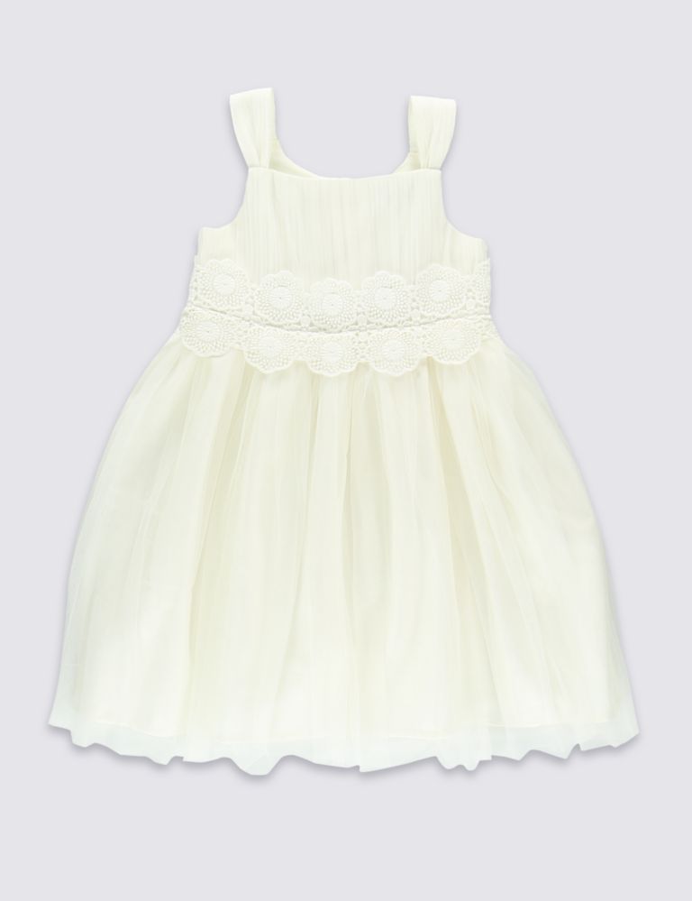 Tulle Embroidered Lace Dress (1-7 Years) 2 of 3