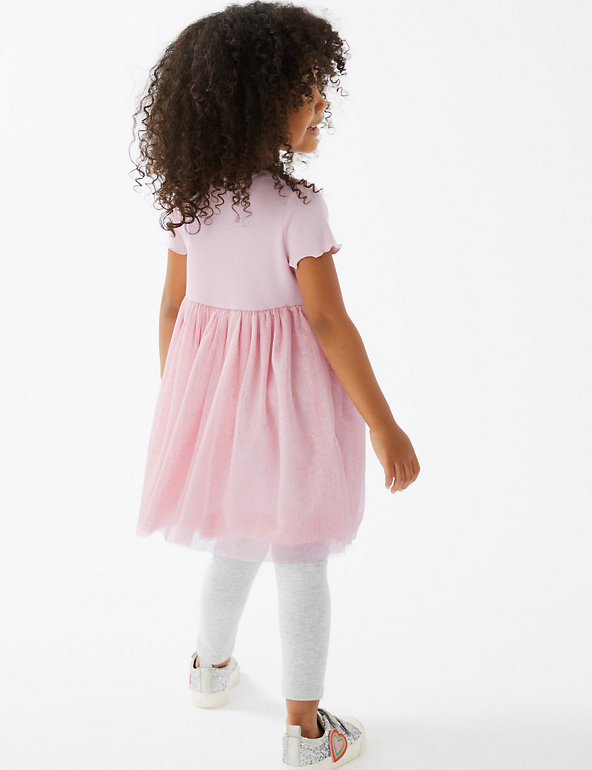 Baby Girl Summer Clothes Outfit 2-8 Years Old Kid Short Sleeve Strap Beachwear Princess T Shirt Tops Skirt Set 