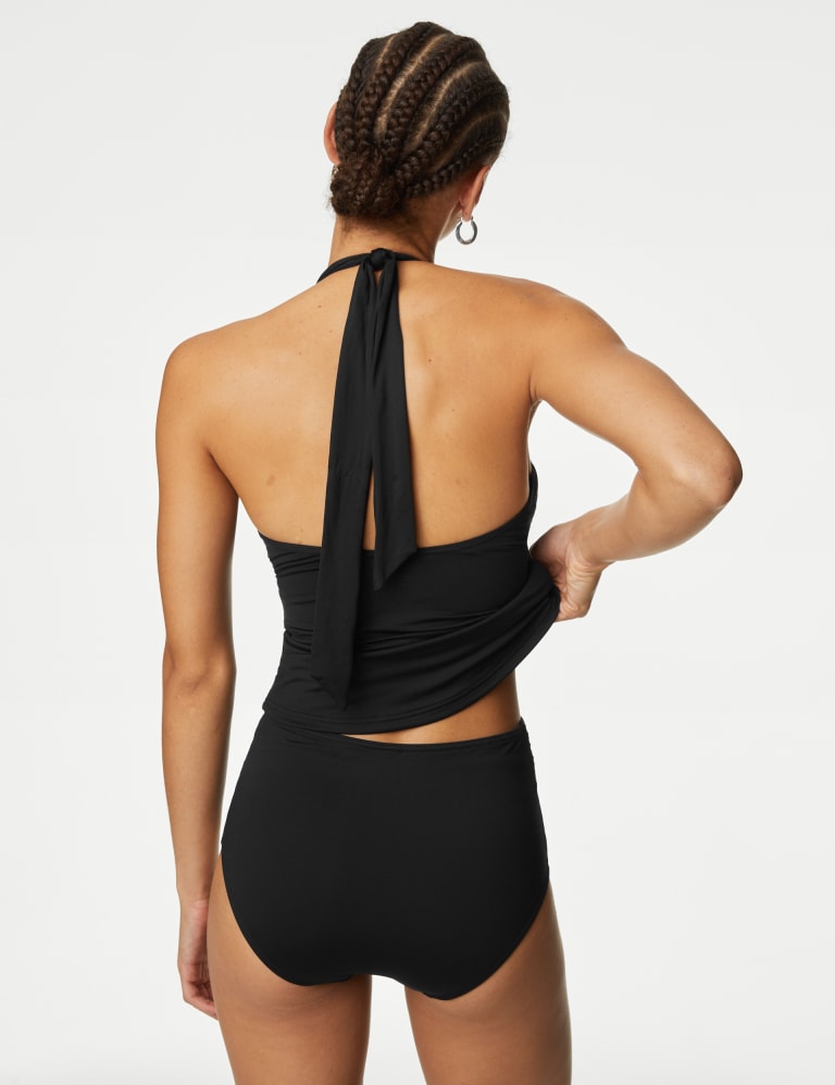 Tummy Control High Waisted Bikini Bottoms