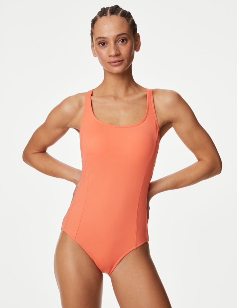 Tummy Control Padded Sports Swimsuit 3 of 7