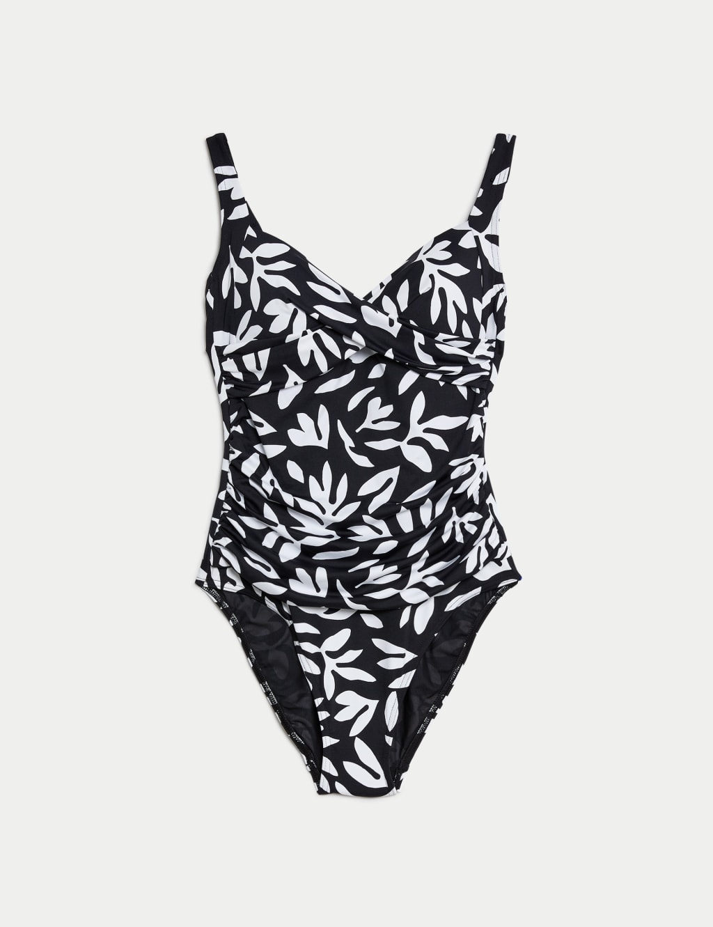 Tummy Control Printed Padded Swimsuit M&S Collection M&S