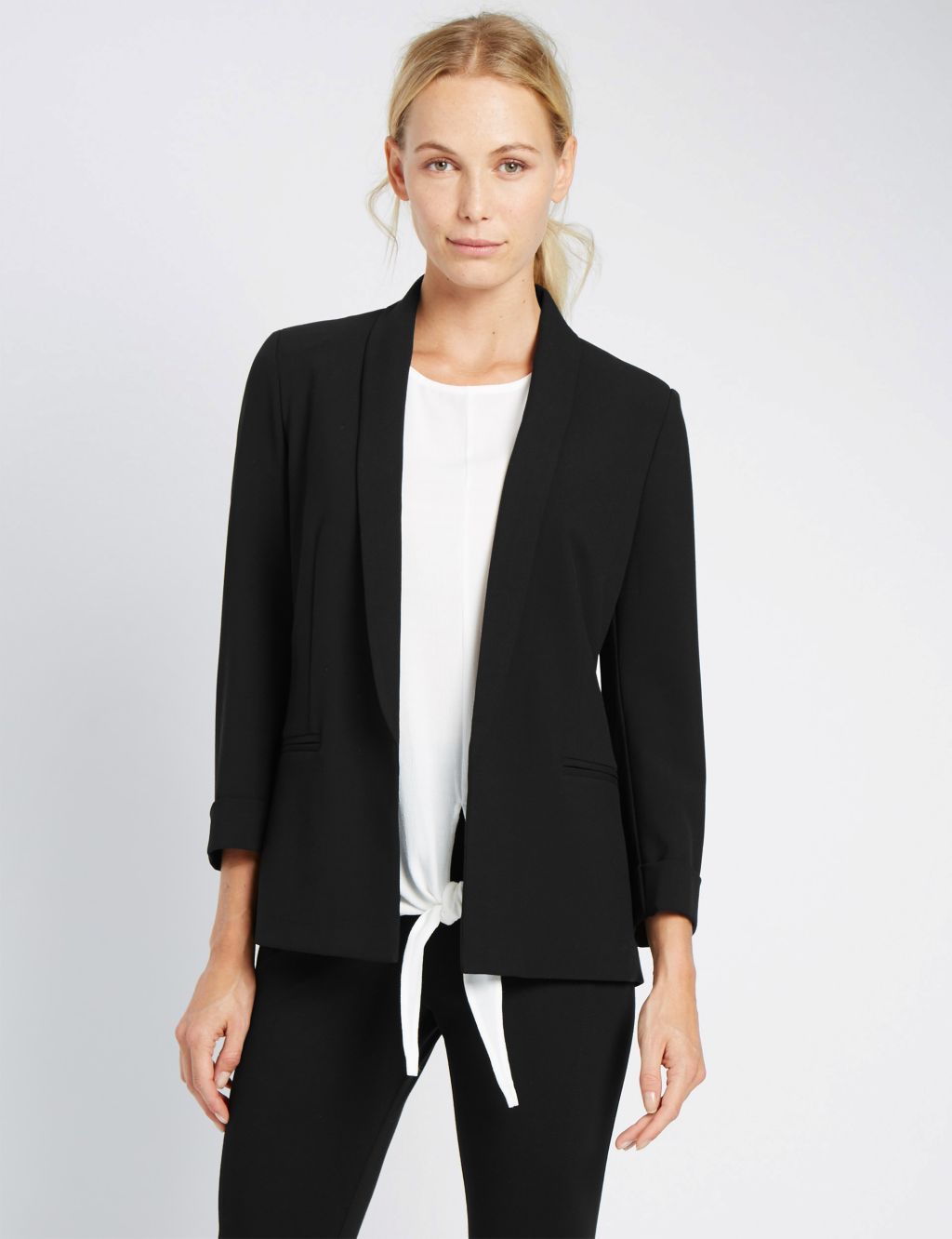 Turn Back Cuff Jacket | M&S Collection | M&S