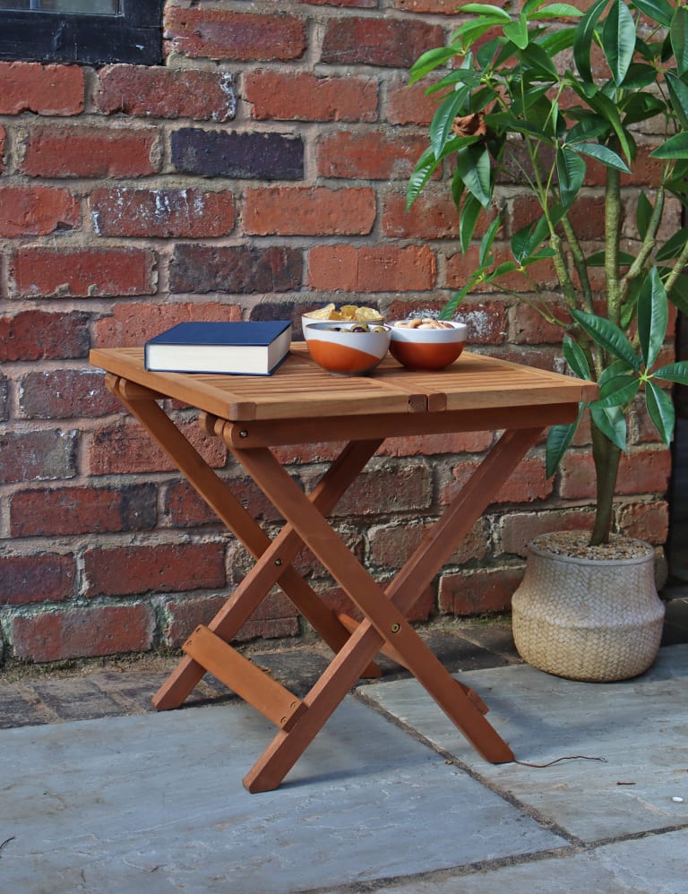 Turnbury Folding Garden Side Table 1 of 4