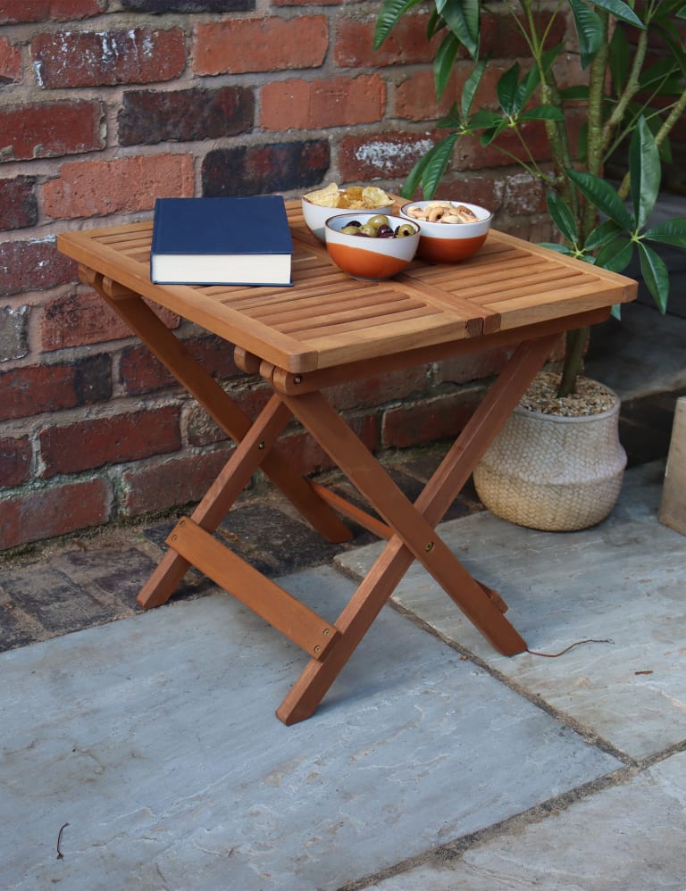 Turnbury Folding Garden Side Table 3 of 4