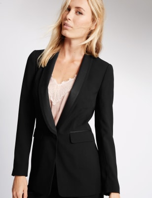 marks and spencer womens tuxedo jacket