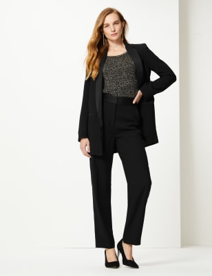 marks and spencer womens tuxedo jacket