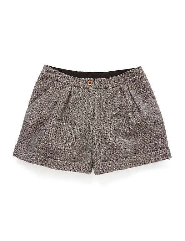 Tweed  Shorts (5-14 Years) Image 1 of 1