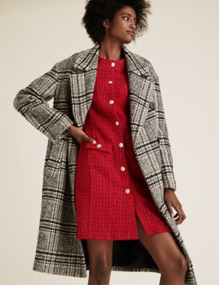 Tweed 2024 button dress