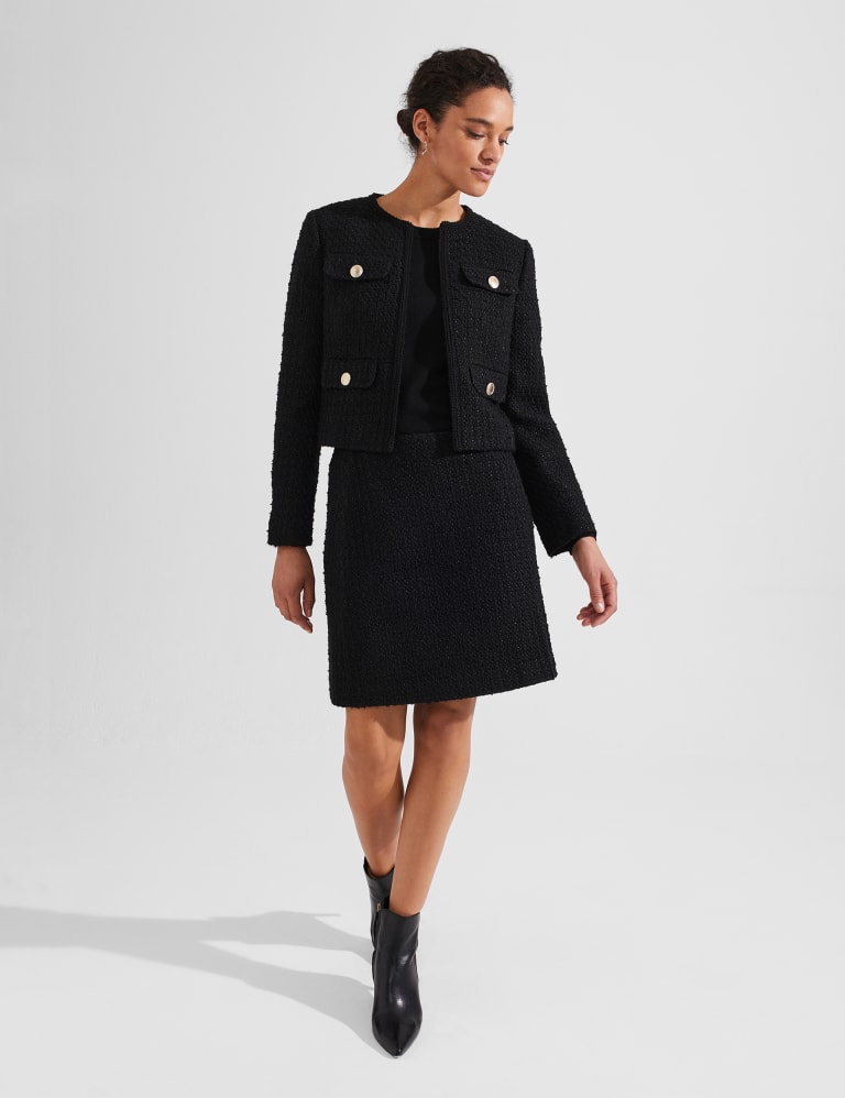 Hobbs tweed coat new arrivals