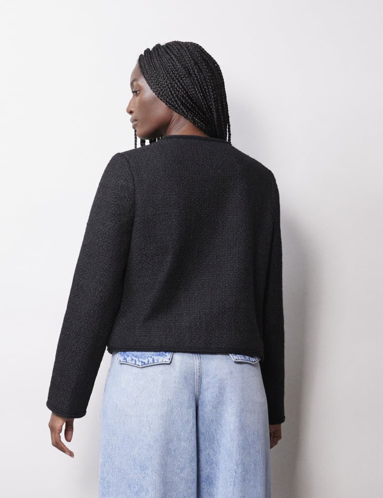 Marks and spencer tweed blazer online