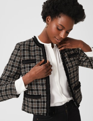 cropped smart jacket