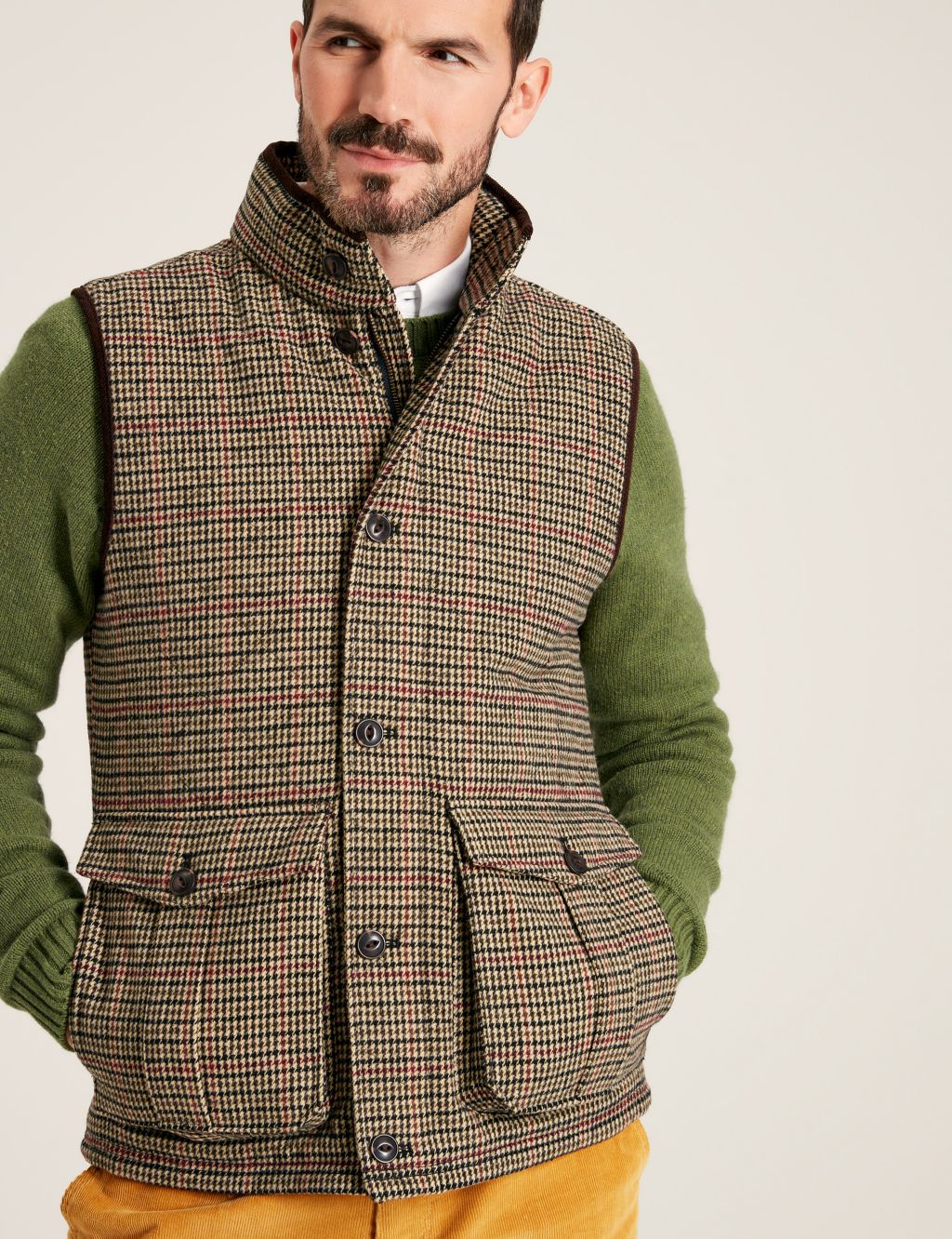 Tweed Quilted Gilet 4 of 8