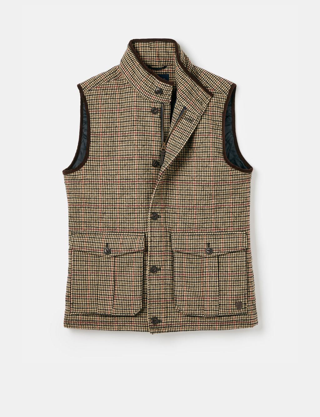 Tweed Quilted Gilet 1 of 8