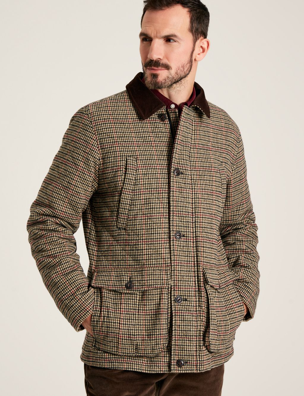 Tweed Quilted Padded Jacket 3 of 8