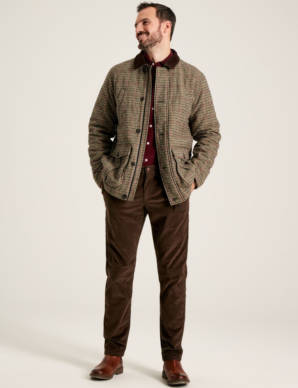 Tweed Quilted Padded Jacket 2 of 8