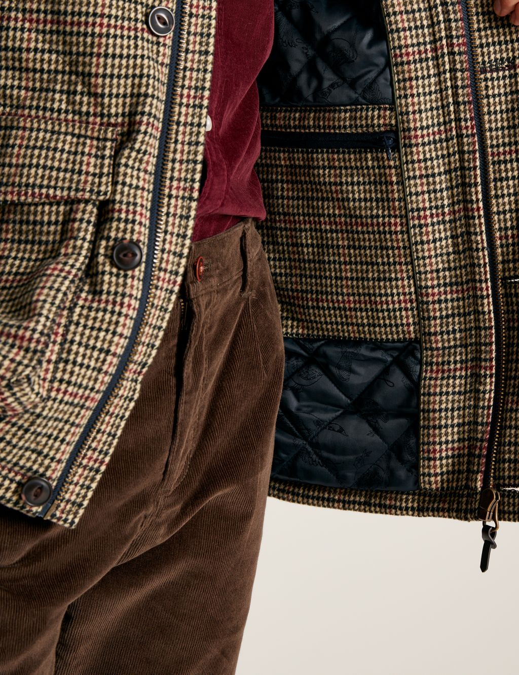 Tweed Quilted Padded Jacket 6 of 8