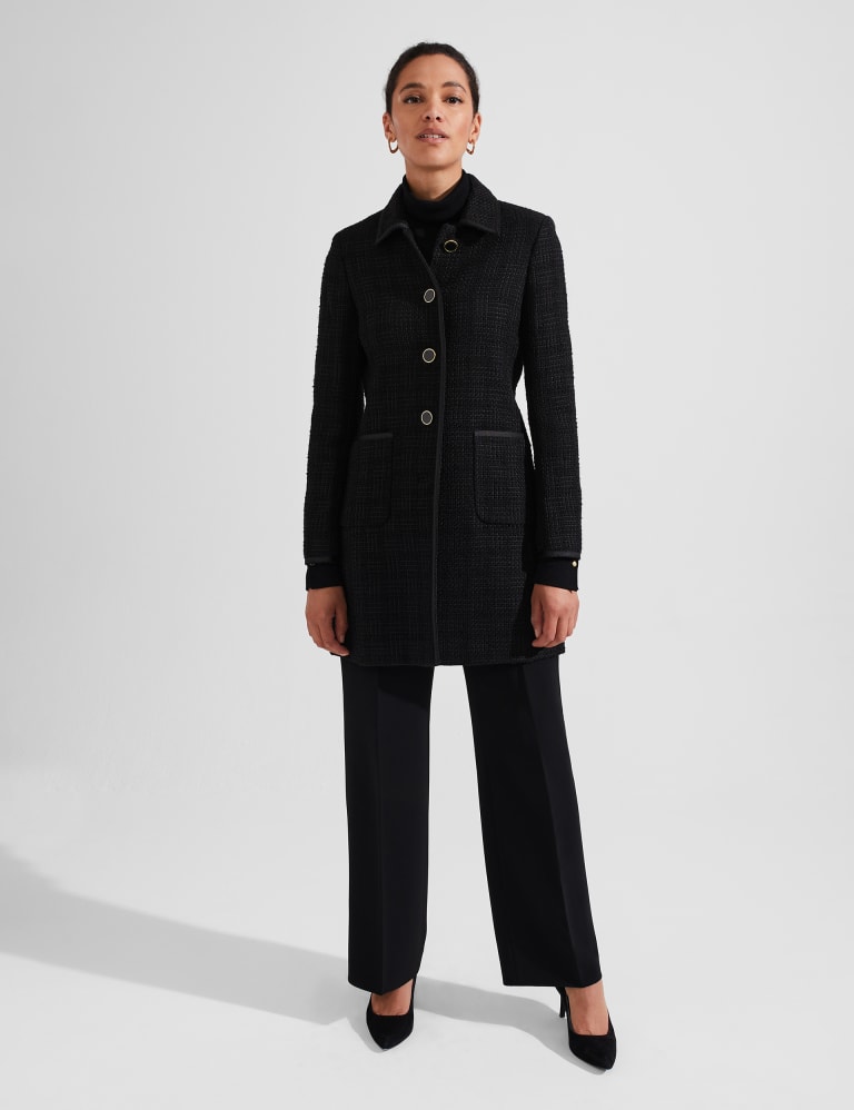 Hobbs romany boucle coat store