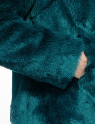 Marks and spencer sales faux fur