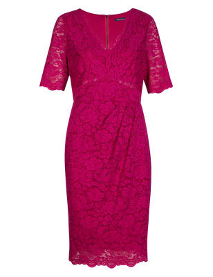 M&s lace hotsell dress