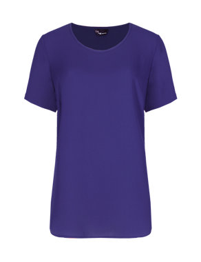 Twiggy for M&S Collection Short Sleeve T-Shirt Image 2 of 5