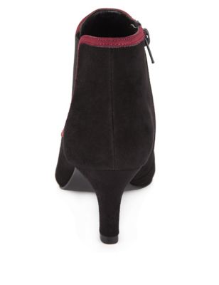 Twiggy for M&S Collection Suede Pointed Toe Chelsea Ankle Boots with Insolia® Image 2 of 5