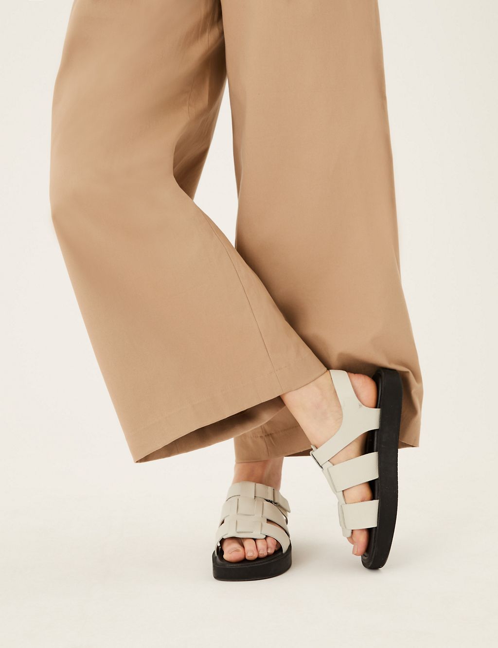 Twill Wide Leg Trousers 5 of 5