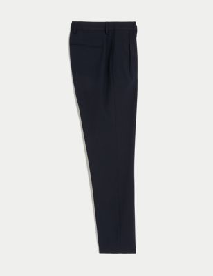 Twin Pleat Stretch Trousers Image 2 of 8