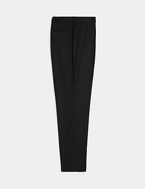 Twin Pleat Stretch Trousers Image 2 of 9