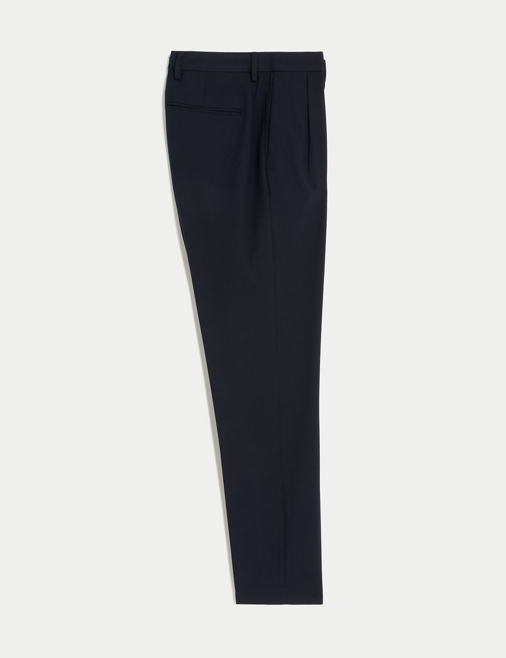 Twin Pleat Stretch Trousers 1 of 8