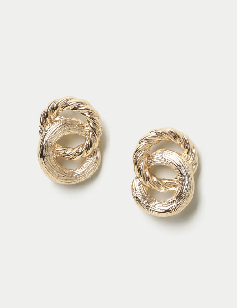 Twist knot cheap earrings
