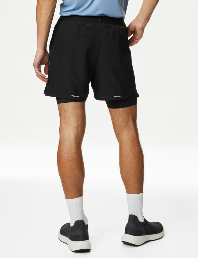 Two Layer Drawstring Zip Pocket Shorts Goodmove M S