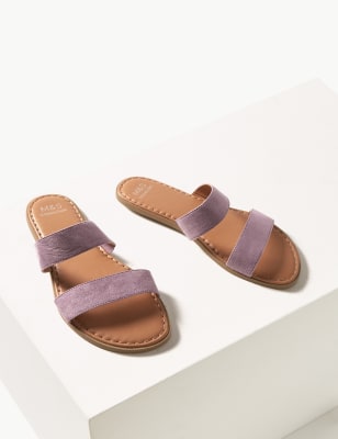 Two strap 2024 mule sandals