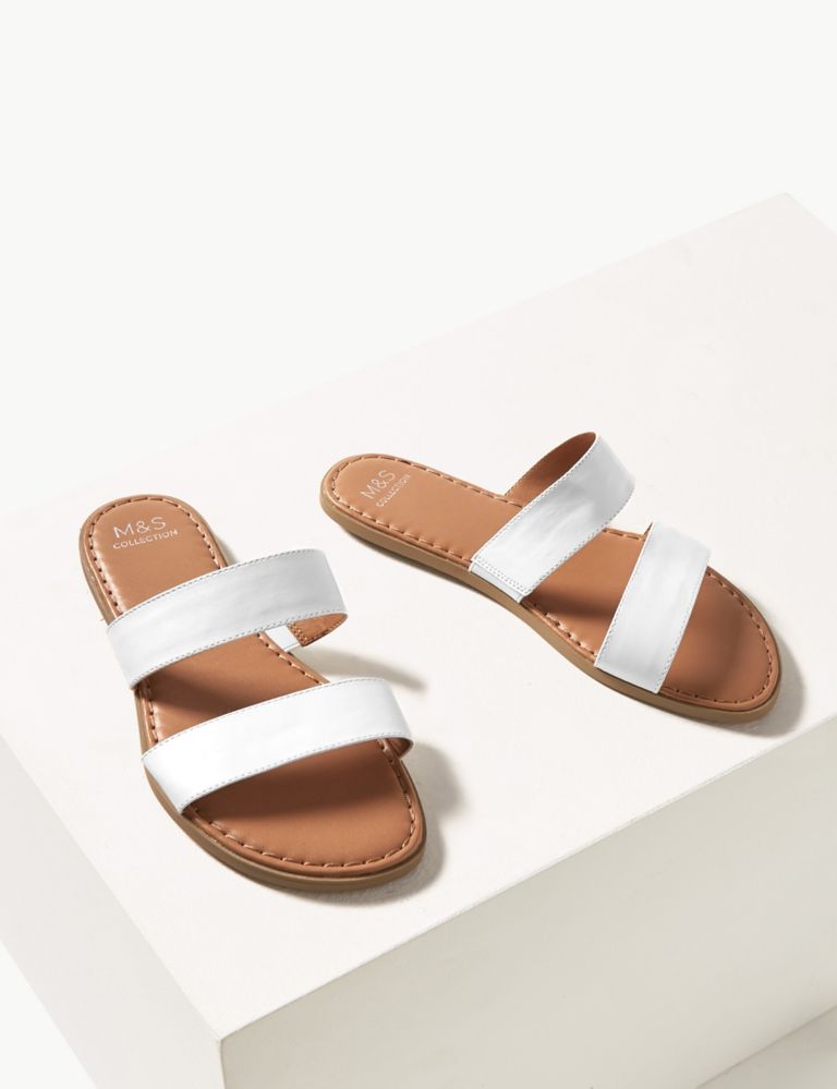 BAMBOO Double Strap Womens Sandals