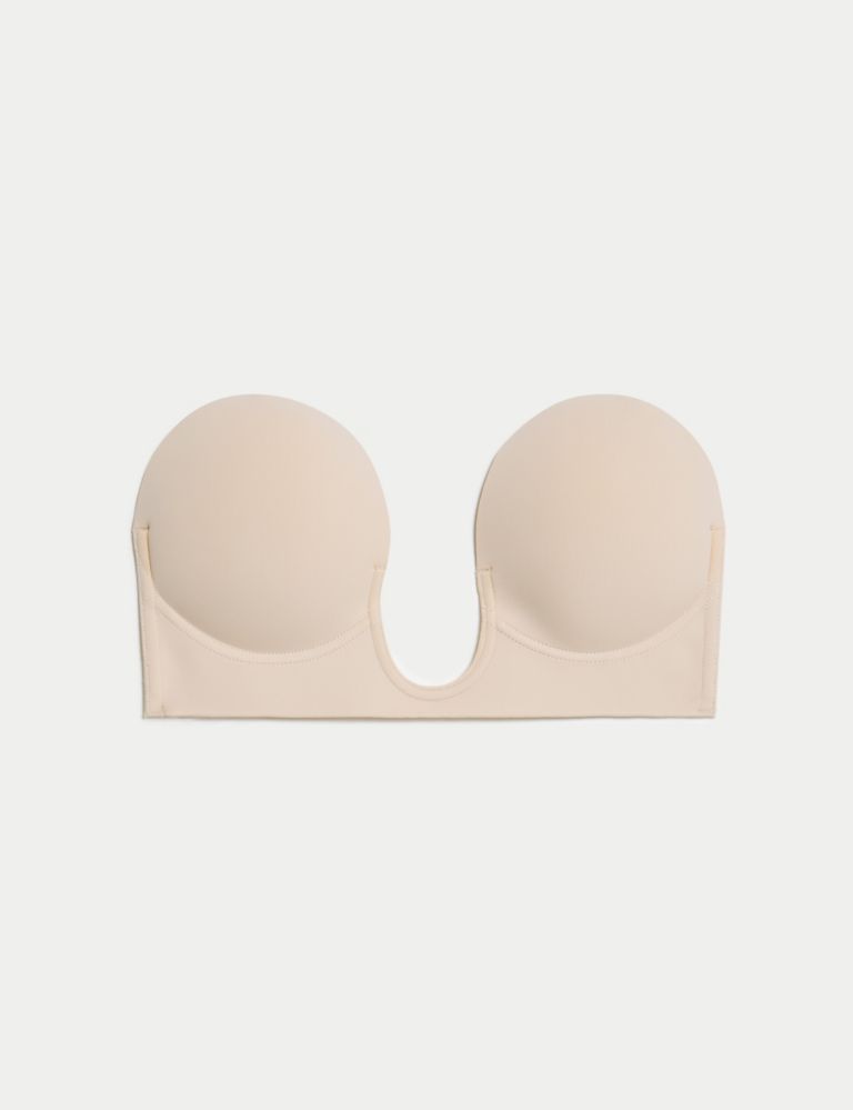 Buy Heart 2 Heart White Strapless Double Push Up Silicone Bra SB