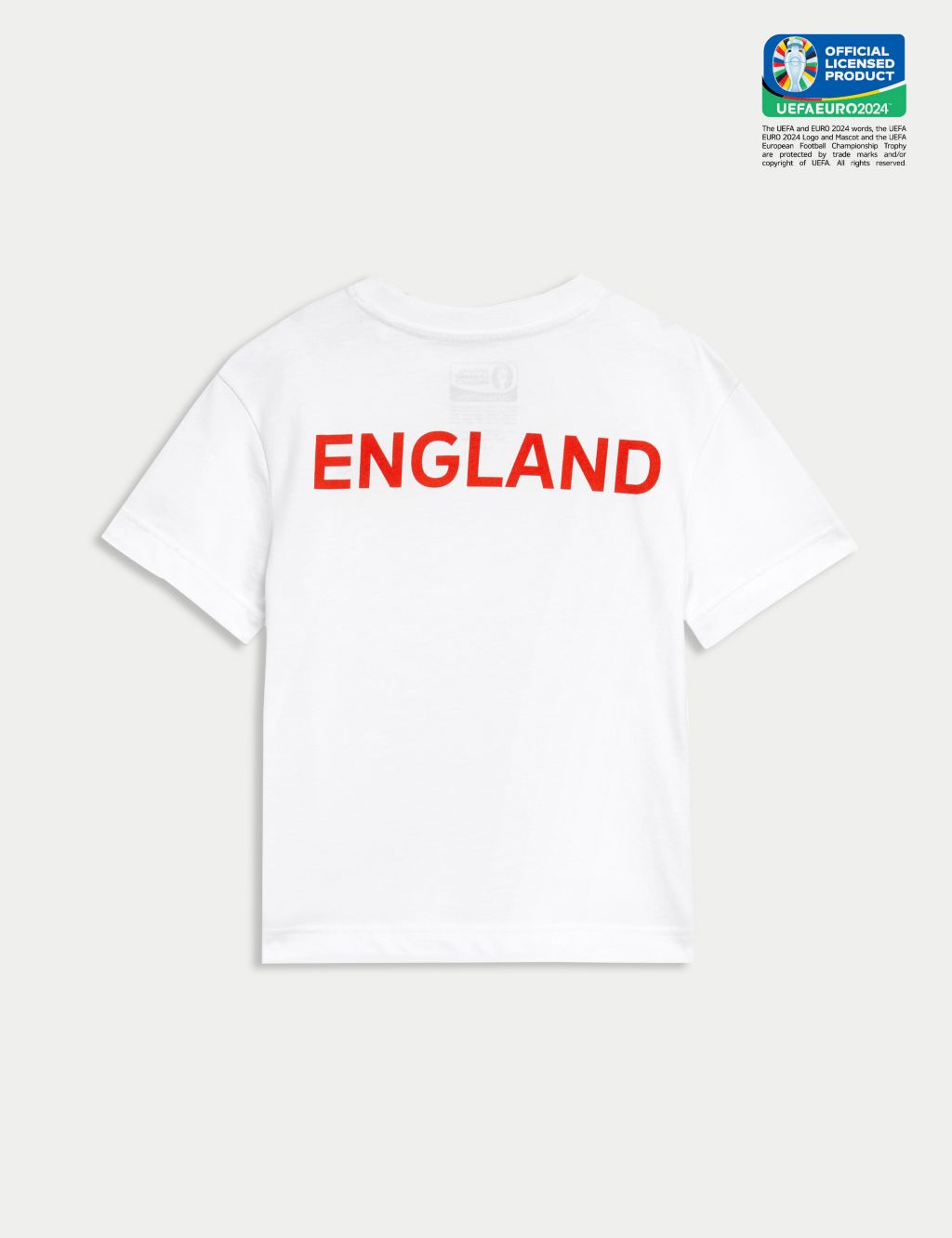 UEFA EURO2024™ Pure Cotton England T-Shirt (2-7 Yrs) 2 of 3