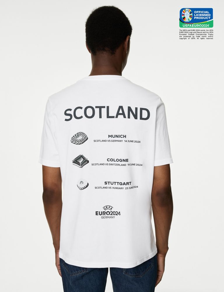 UEFA EURO2024™ Pure Cotton Scotland T-Shirt 5 of 6