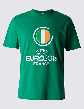 UEFA Republic of Ireland Football T-Shirt Image 2 of 3