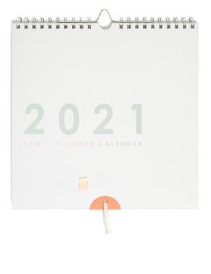 Ultimate 2021 Family Organiser With Pen Shopping Lists Pockets And Weekly Planner M S