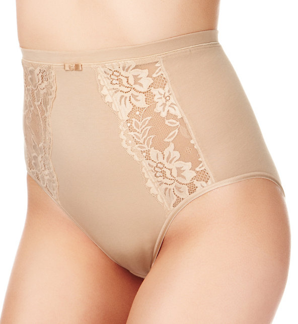 Ultimate Floral Lace Supima® Full Briefs with Modal Image 1 of 2