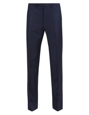 Ultimate Performance Flat Front Trousers with Wool Image 2 of 5