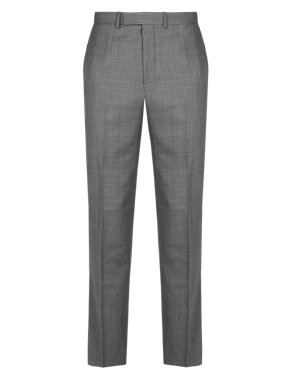 Ultimate Performance Flat Front Trousers with Wool Image 2 of 5