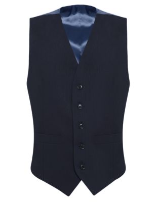Ultimate Performance Wool Blend 5 Button Waistcoat Image 2 of 3