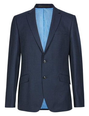 Ultimate Performance Wool Blend Slim Fit 2 Button Jacket Image 2 of 7
