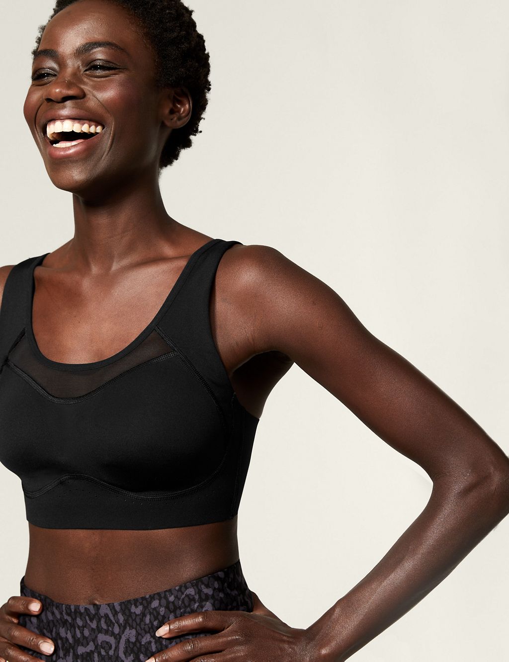 Ultimate Support Non Wired Sports Bra A-E 3 of 8